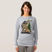 Wolf en Moon T-shirt (Voorkant volledig)