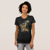 Wolf en Moon T-shirt (Voorkant volledig)