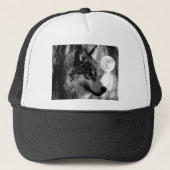 Wolf en Moon Trucker Pet (Voorkant)