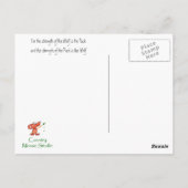 Wolf en Pack Citaat - Dierlijk Collectie Briefkaart (Achterkant)