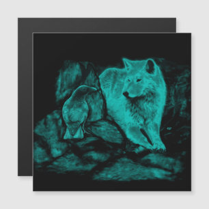Wolf en Raaf in de Nachtkaart