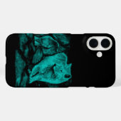 Wolf en Raven in de nacht Case-Mate iPhone Case (Achterkant (horizontaal))