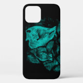Wolf en Raven in de nacht Case-Mate iPhone Case (Achterkant)