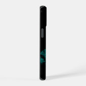 Wolf en Raven in de nacht iPhone 15 Case (Rechterkant)