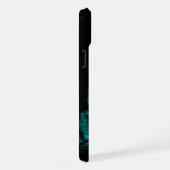 Wolf en Raven in de nacht iPhone Hoesje (Rechterkant)