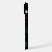 Wolf en Raven in de nacht iPhone Hoesje (Linkerkant)