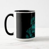 Wolf en Raven in de nacht Mok (Links)