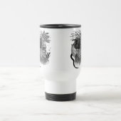 Wolf en Raven met Schedel Reisbeker (Center)