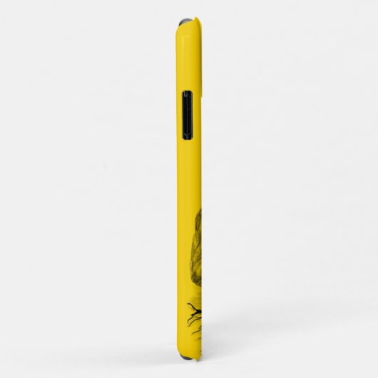 Wolf en Raven, zwart en geel Case-Mate iPhone Case (Achterkant/rechts)