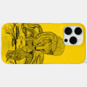 Wolf en Raven, zwart en geel Case-Mate iPhone Case (Achterkant (horizontaal))