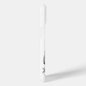 Wolf en Raven, zwart-wit Case-Mate iPhone Case (Achterkant / Rechts)