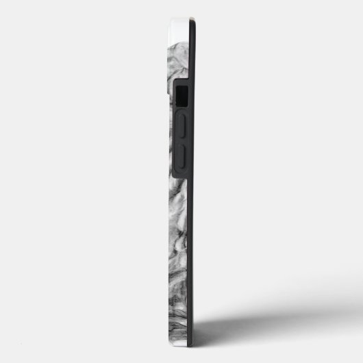 Wolf en Raven, zwart-wit Case-Mate iPhone Case (Achterkant / Links)