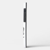 Wolf en Raven, zwart-wit Case-Mate iPhone Case (Achterkant / Links)