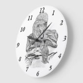 Wolf en Raven, zwart-wit Grote Klok (Hoek)