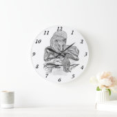 Wolf en Raven, zwart-wit Grote Klok (Huis)