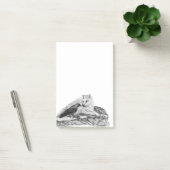 Wolf en Raven, zwart-wit Post-it® Notes (Kantoor)