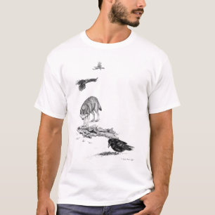 Wolf en Ravens T-Shirt