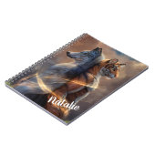 Wolf en Tijger Notitieboek (Linkerzijde)