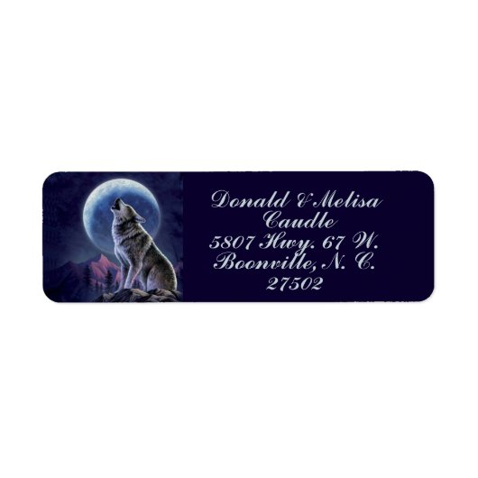 WOLF ETIKET (Voorkant)