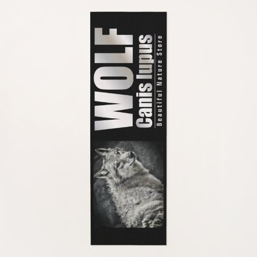 WOLF [Extra Long Yoga Mat] Yogamat (Voorkant)