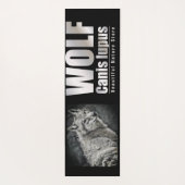WOLF [Extra Long Yoga Mat] Yogamat (Achterkant)