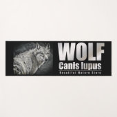WOLF [Extra Long Yoga Mat] Yogamat (Voorkant (horizontaal))