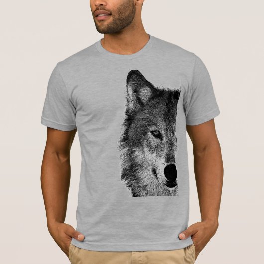 Wolf Eye Artwork T-shirt (Voorkant)