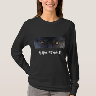 WOLF EYES ALPHA VROUW Lange hoes shirt