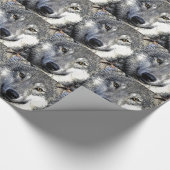 Wolf Eyes Artwork Cadeaupapier (Hoek)