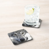 Wolf Eyes Artwork Drankjes Onderzetter (Rechterzijde)