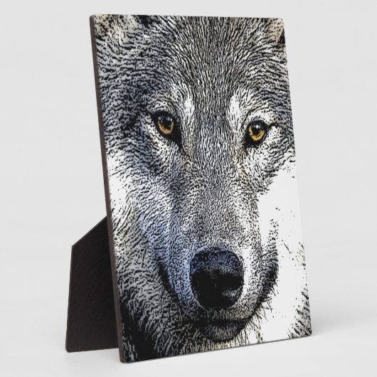 Wolf Eyes Artwork Fotoplaat (Zijkant)