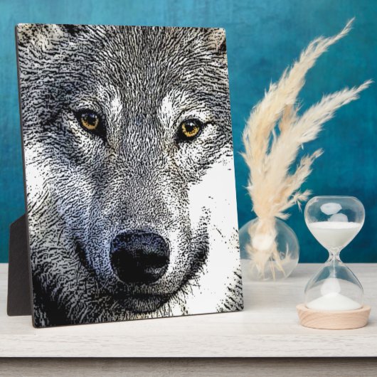 Wolf Eyes Artwork Fotoplaat (Zijkant)