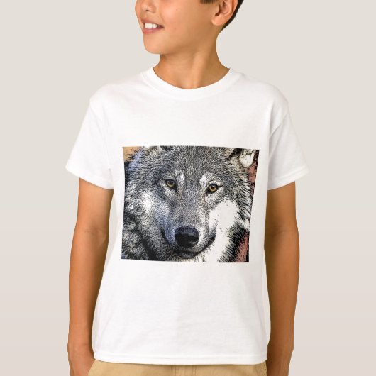 Wolf Eyes Artwork T-shirt (Voorkant)