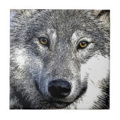 Wolf Eyes Artwork Tegeltje (Voorkant)