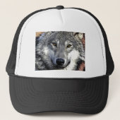 Wolf Eyes Artwork Trucker Pet (Voorkant)