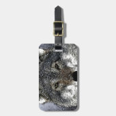 Wolf Eyes Bagagelabel (Voorkant verticaal)