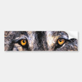 Wolf Eyes Bumpersticker (Voorkant)