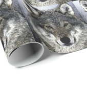 Wolf Eyes Cadeaupapier (Rol Hoek)