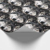 Wolf Eyes Cadeaupapier (Hoek)