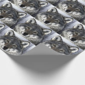 Wolf Eyes Cadeaupapier (Hoek)