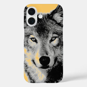 Wolf Eyes iPhone 16 Hoesje