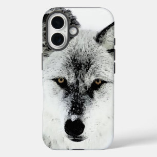 Wolf Eyes iPhone 16 Hoesje
