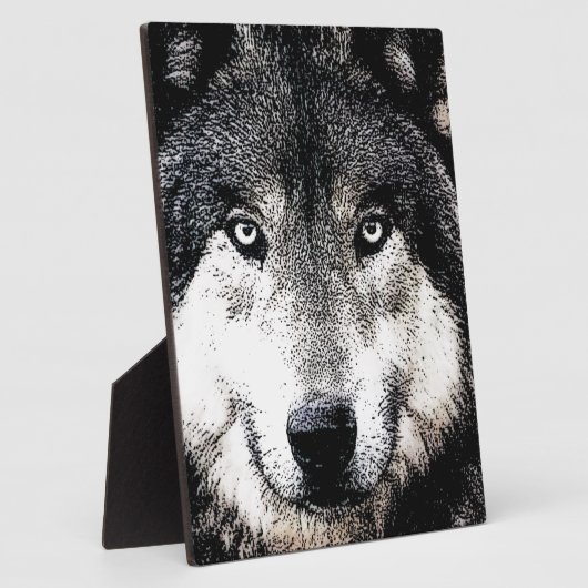 Wolf Eyes Fotoplaat (Zijkant)