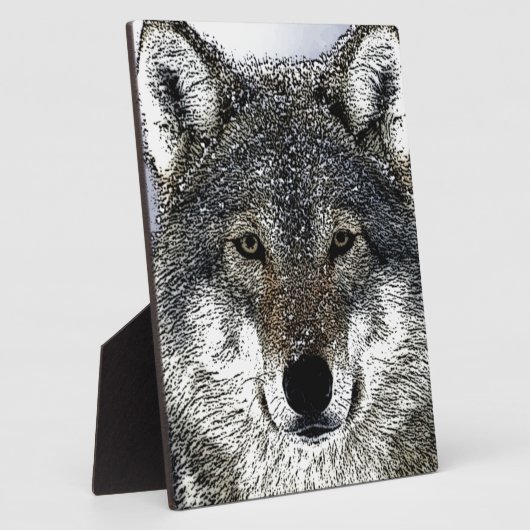 Wolf Eyes Fotoplaat (Zijkant)