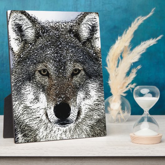 Wolf Eyes Fotoplaat (Zijkant)