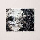 Wolf Eyes Legpuzzel (Horizontaal)