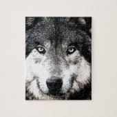 Wolf Eyes Legpuzzel (Verticaal)