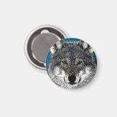 Wolf Eyes Magneet (Voorkant / Achterkant)