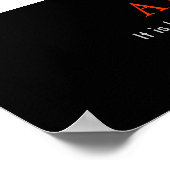 Wolf Eyes Motivatie Achievement Poster (Hoek)