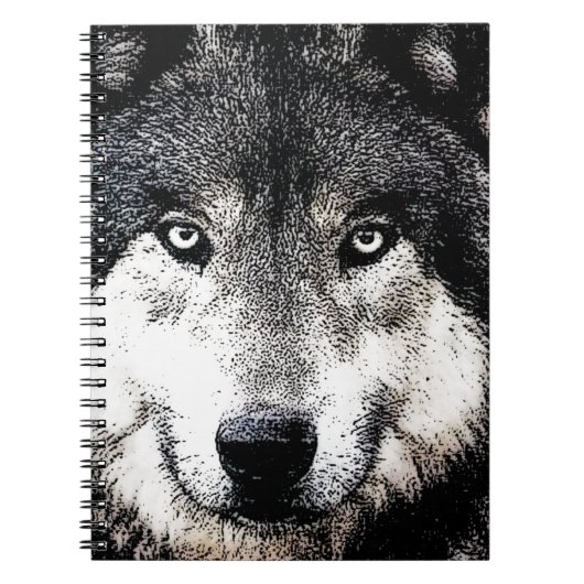 Wolf Eyes Notitieboek (Voorkant)
